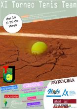 Cartel tenis team 2018 Cartel tenis team 2018